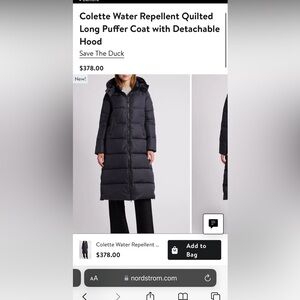 Save the Duck Colette Jacket Size M-L